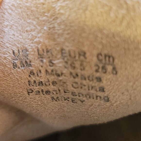 SOUL NATURALIZER COWBOY ANKLE POINTED TOE SIDE ZIPPER CHUNKY BLOCK HEEL BOOT - Picture 9 of 15